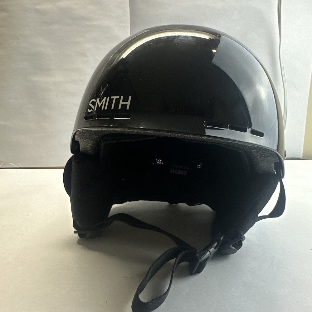 Smith Holt Jr. Ski Snowboard Skate Helmet Black Unisex Size Y/S 48-53 cm